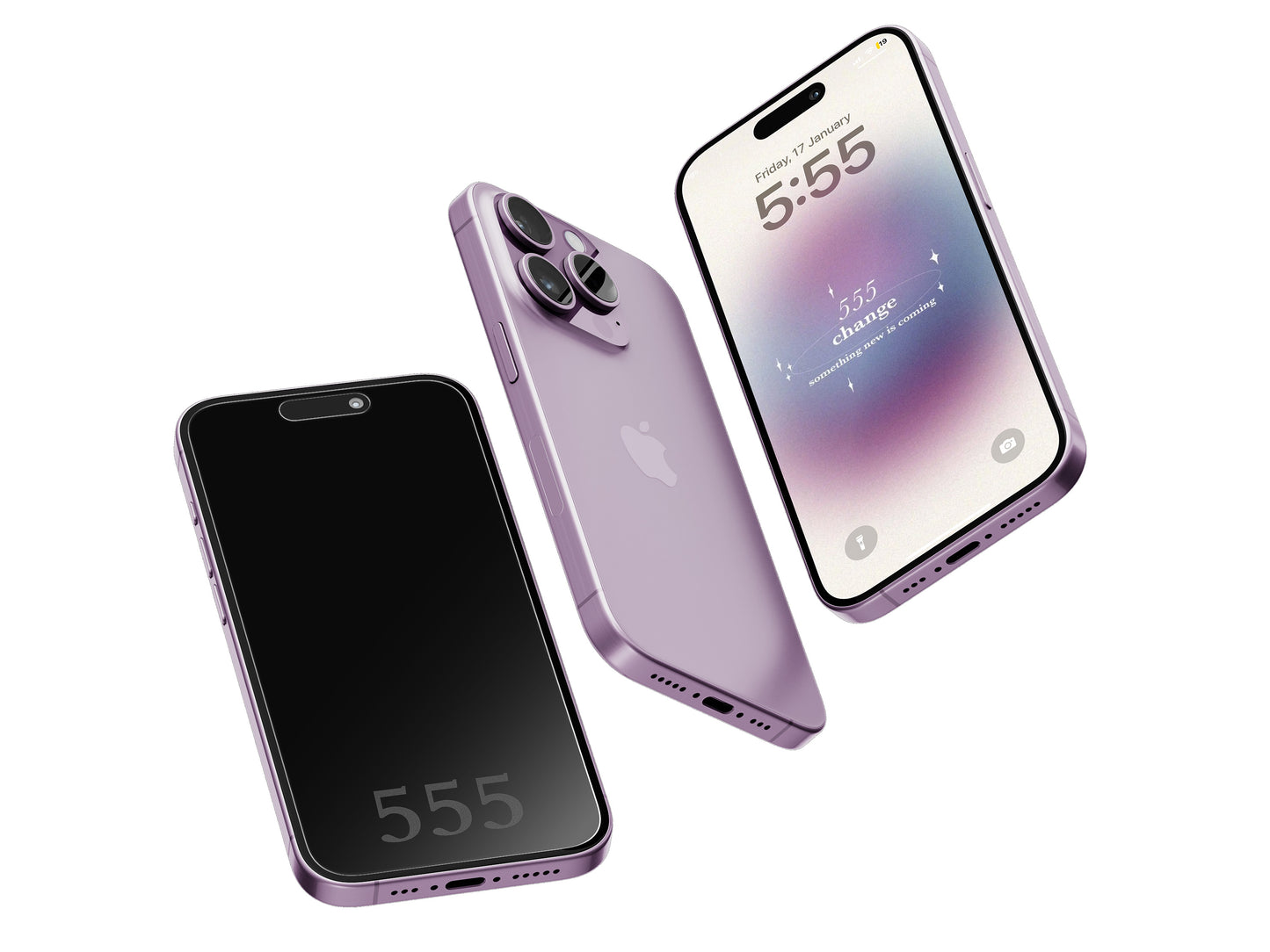 Angel Number "555" Screen Protector