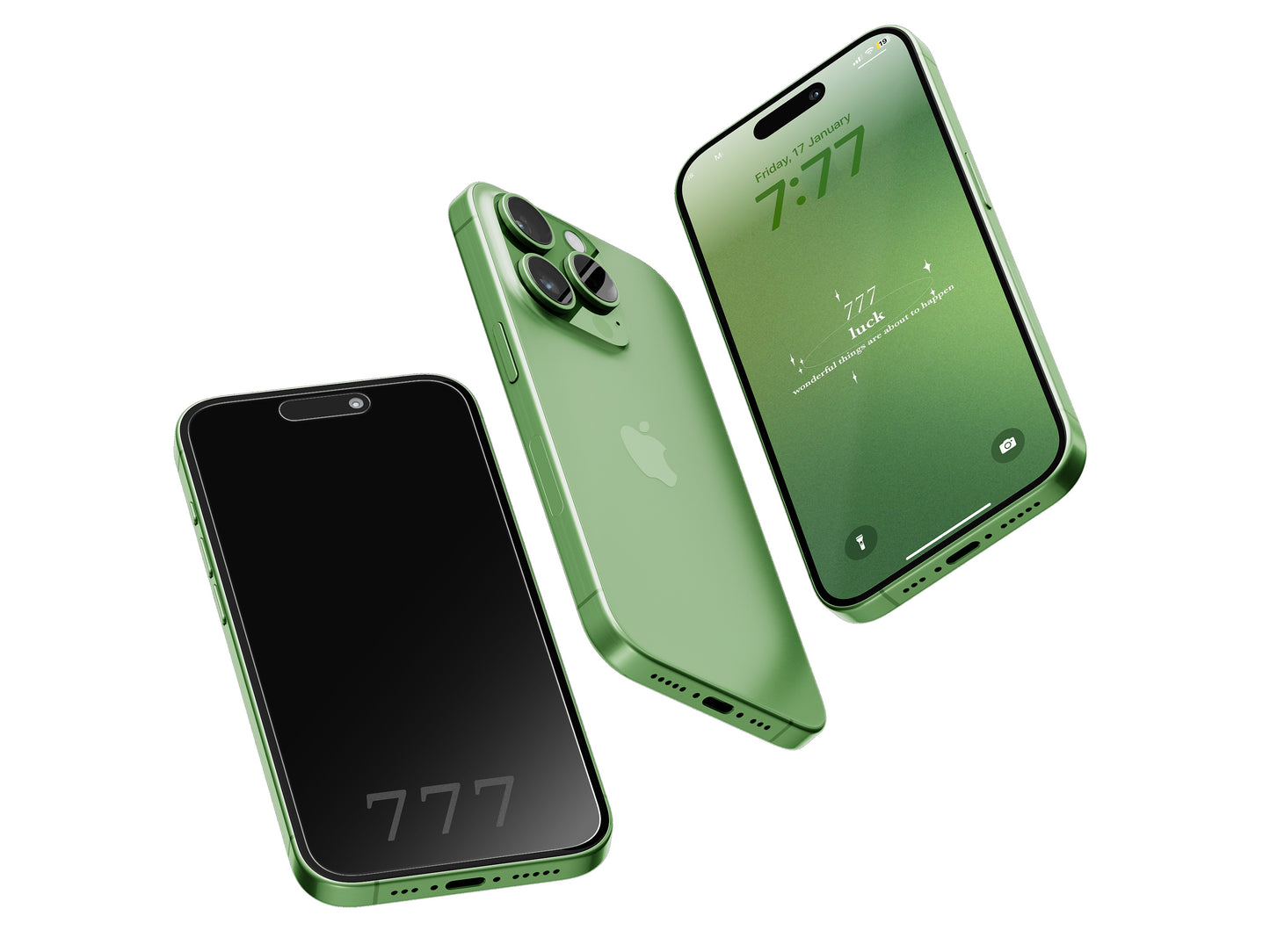 Angel Number "777" Screen Protector